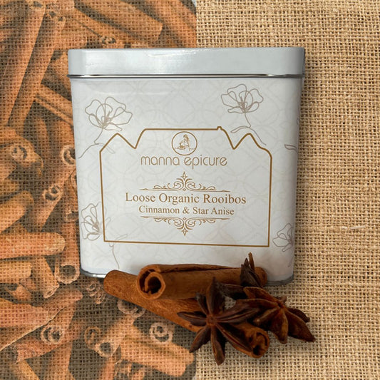 Organic Loose Leaf Rooibos with Cinnamon and Star Anise 150g